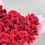 Букет из 11 красных французских роз — вид 4